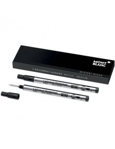 Refill per penna roller Montblanc modello LeGrand - nero - conf. 2 pezzi - MB128225