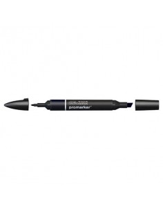 Pennarello Promarker Winsor&Newton blue black XBB - 0203383
