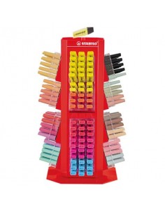 Espositore da banco 470 evidenziatori Stabilo Boss - 30 colori assortiti - IT70/470-1