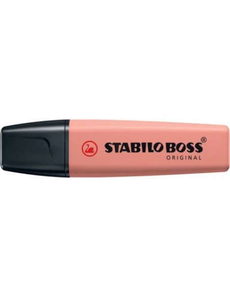 Evidenziatori Stabilo Boss Nature Colors colore terra di Siena - conf. 10 pezzi - 70/175