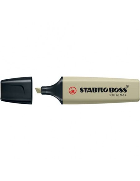Evidenziatori Stabilo Boss Nature Colors colore verde oliva - conf. 10 pezzi - 70/137