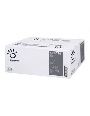 Asciugamani piegati Papernet - conf. 15 pz - formato 21x22 cm - 409039