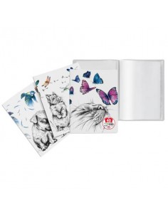 Portalistini Plastibor Icon Friends 22x30 cm - copertina in PP stampato - 40 fogli P5040190