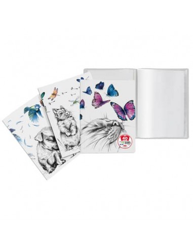 Portalistini Plastibor Icon Friends 22x30 cm - copertina in PP stampato - 40 fogli P5040190