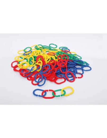 Anelli ovoidali Maxi Commotion - conf. 200 pz - da incastro 53977