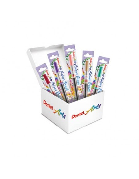 Special pack Pentel colour brush XGFL - conf. 12 pz - colori assortiti 0022346