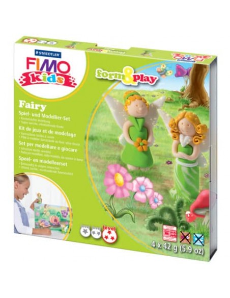Kit Staedtler Fimo Kids Form&Play - soggetto fatina - 8034 04 LY
