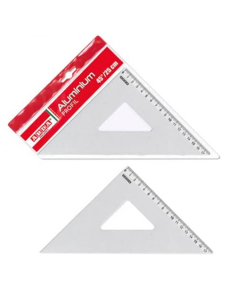 Squadra ARDA Linea Profil alluminio 45° 25 cm 18026