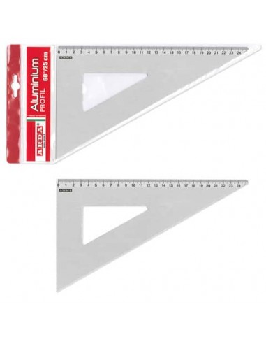 Squadra ARDA Linea Profil alluminio 60° 25 cm 18126