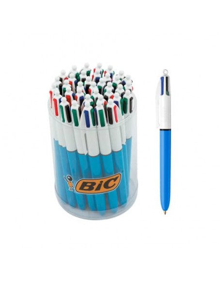 Espositore 36 penne a sfera a scatto Bic 4 Colours Original 8223161