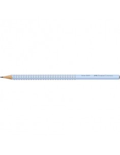 Matita in grafite Faber-Castell Grip 2001 - conf. 12 pz - colore fusto blu cielo - 517074