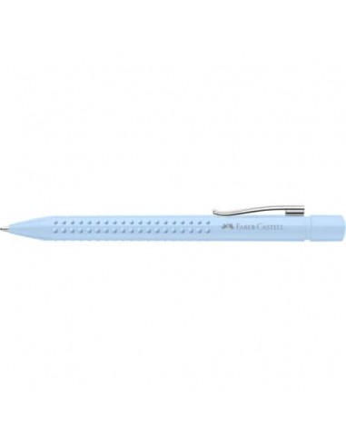 Penna a sfera blu Faber-Castell Grip 2010 - conf. 5 pz - colore fusto blu cielo - 243916