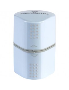 Temperamatite Faber-Castell trio grip - conf. 10 pz - colore blu cielo 183874