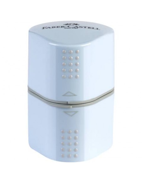 Temperamatite Faber-Castell trio grip - conf. 10 pz - colore blu cielo 183874