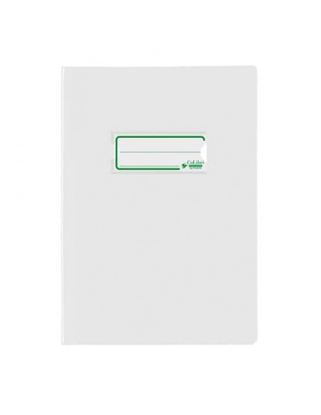 Copriquaderno A5 Colibrì con portanome e salva angoli - laccato - PE180 - conf. 24 pz - bianco - 400184659