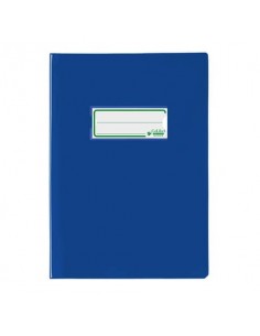 Copriquaderno A5 Colibrì con portanome e salva angoli - laccato - PE180 - conf. 24 pz - blu - 400184672