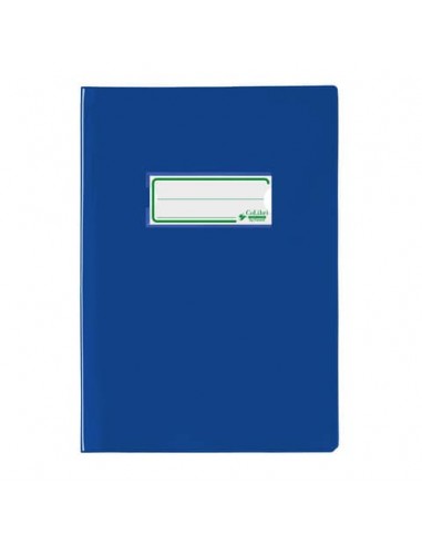 Copriquaderno A5 Colibrì con portanome e salva angoli - laccato - PE180 - conf. 24 pz - blu - 400184672