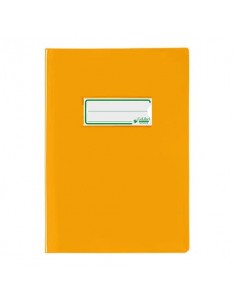 Copriquaderno A5 Colibrì con portanome e salva angoli - laccato - PE180 - conf. 24 pz - giallo - 400184673