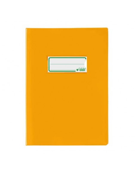 Copriquaderno A5 Colibrì con portanome e salva angoli - laccato - PE180 - conf. 24 pz - giallo - 400184673