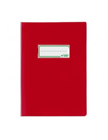 Copriquaderno A5 Colibrì con portanome e salva angoli - laccato - PE180 - conf. 24 pz - rosso - 400184674