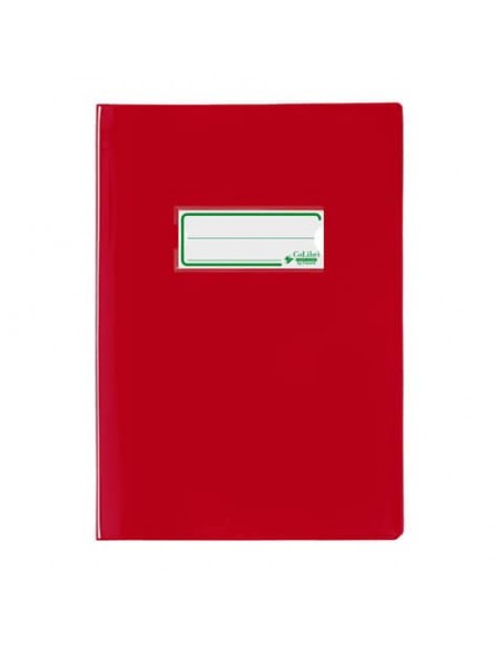 Copriquaderno A5 Colibrì con portanome e salva angoli - laccato - PE180 - conf. 24 pz - rosso - 400184674