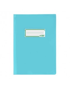 Copriquaderno A5 Colibrì con portanome e salva angoli - laccato - PE180 - conf. 24 pz - azzurro - 400184675