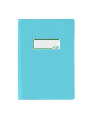 Copriquaderno A5 Colibrì con portanome e salva angoli - laccato - PE180 - conf. 24 pz - azzurro - 400184675