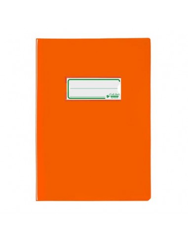 Copriquaderno A5 Colibrì con portanome e salva angoli - laccato - PE180 - conf. 24 pz - arancio - 400184676