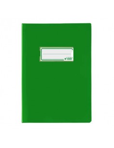 Copriquaderno A5 Colibrì con portanome e salva angoli - laccato - PE180 - conf. 24 pz - verde chiaro - 400184677