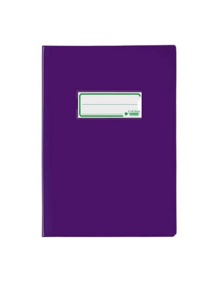 Copriquaderno A5 Colibrì con portanome e salva angoli - laccato - PE180 - conf. 24 pz - viola - 400184679