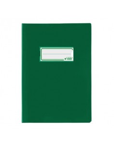 Copriquaderno A5 Colibrì con portanome e salva angoli - laccato - PE180 - conf. 24 pz - verde scuro - 400184680