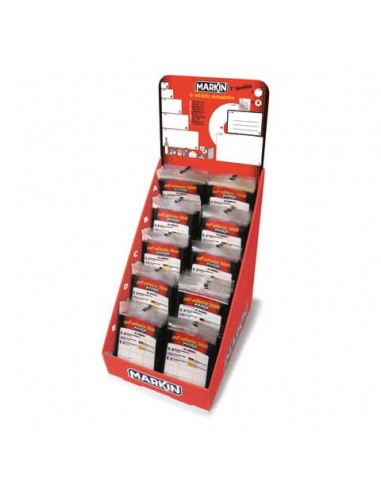 Espositore 250 etichette adesive Markin 25 bustine da 10 et. in vari formati X100ESP