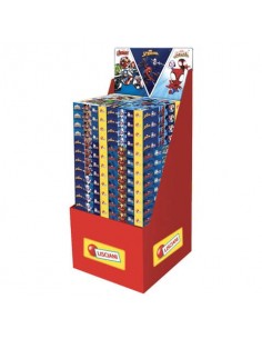 Espositore 36 puzzle Lisciani Marvel Double Face Supermaxi 6 soggetti assortiti - 100774