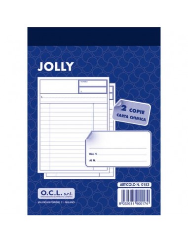 Blocco jolly O.C.L. 10