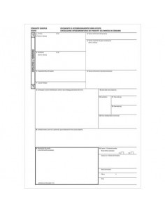 D.a.s. intracomunitario 3 copie O.C.L. 100 fogli - 0104