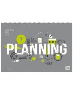 Planning da tavolo settimanale non datato O.C.L. 48x33 cm - 60 fogli 80 g/m² - 1520