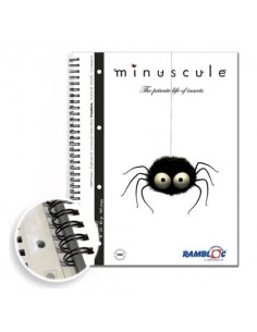 Blocco Spiralato rinforzato Minuscule A5 - 80 g - conf. da 10 pz - rigatura 1R - 90524228