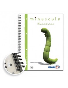 Blocco Spiralato rinforzato Minuscule A5 - 80 g - conf. da 6 pz - rigatura 4 mm - 90524229