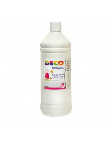 Tempera Deco in flacone da 500 ml bianco PF550/01