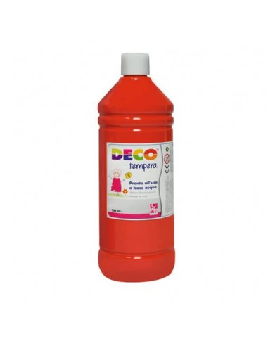 Tempera Deco in flacone da 500 ml carminio PF550/06