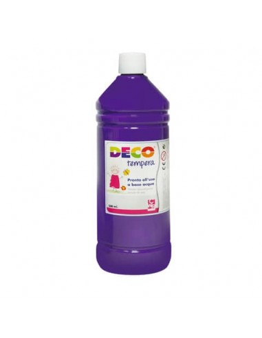 Tempera Deco in flacone da 500 ml violetto PF550/30