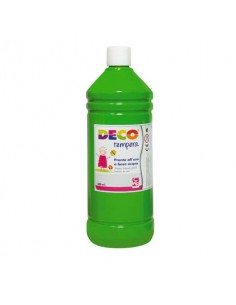 Tempera Deco in flacone da 500 ml verde medio PF550/12