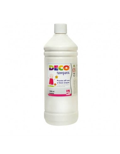 Tempera Deco in flacone da 1000 ml bianco 08808/01