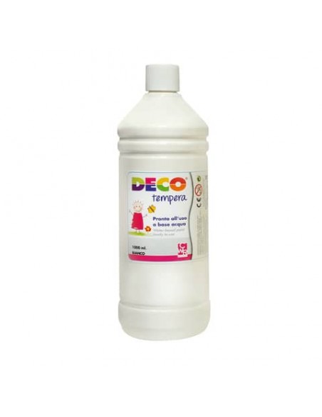 Tempera Deco in flacone da 1000 ml bianco 08808/01