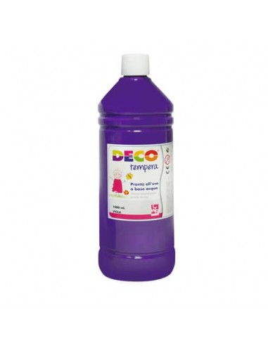 Tempera Deco in flacone da 1000 ml viola 08808/11