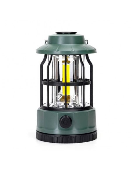 Lampada da campeggio dimmerabile Aigostar con manopola e batteria ricaricabile 200 lm - 311193