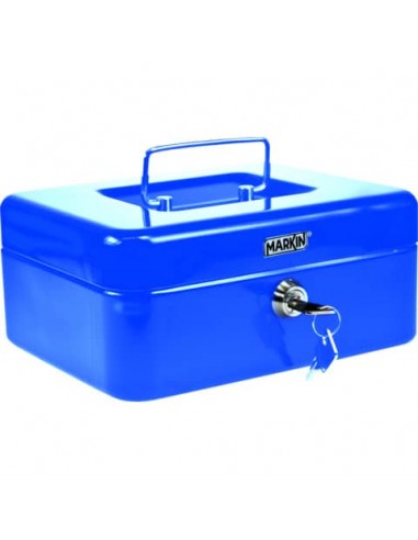 Cassetta Markin portavalori in metallo laccato formato 25x18x9 cm Y4001673-2