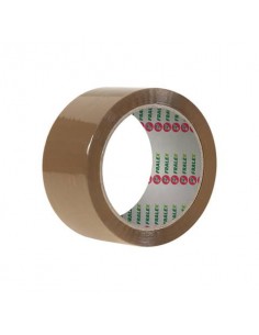 Nastro da imballo silenzioso Fralex 50 mm x 66 m 25µ  - conf. 6 pezzi - avana - 4025080066AP1591
