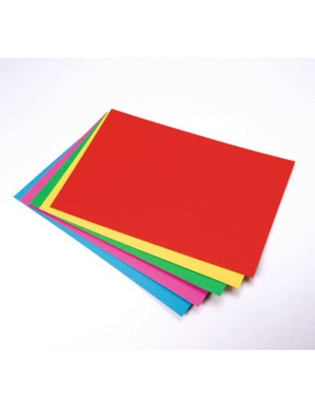 Album Favini Bristol 200 g - 25 fogli in 5 colori - formato 100x70 cm A35X021
