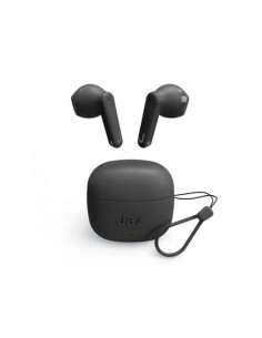 Auricolare TWS JAZ - controlli touch - case da 200 mAh - nero - TEJZEARTWSAMBEBTK